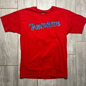 The hundreds shirt size large red/blue/green